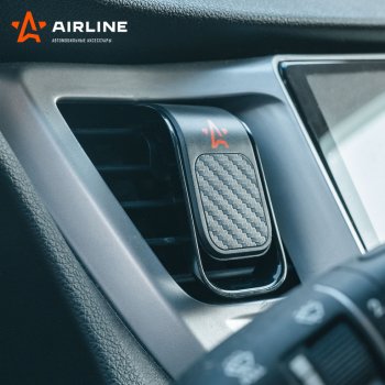 449 р. Держатель телефона на дефлектор магнитный AIRLINE AIRLINE aeag004  с доставкой в г. Майкоп. Увеличить фотографию 9