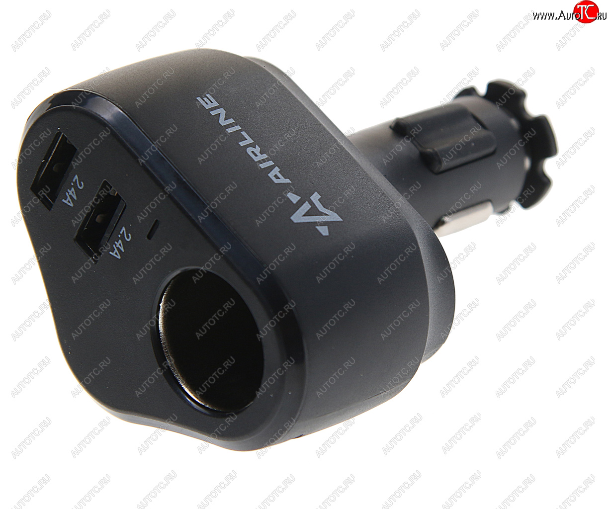 929 р. Разветвитель прикуривателя 1-но гнездовой 12V 2USB AIRLINE AIRLINE aebd070 AIRLINE aebd070  с доставкой в г. Майкоп