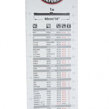 569 р. Щетка стеклоочистителя 400мм бескаркасная Aerovantage CHAMPION CHAMPION afl40b01 CHAMPION afl40b01  с доставкой в г. Майкоп. Увеличить фотографию 3