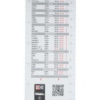569 р. Щетка стеклоочистителя 400мм бескаркасная Aerovantage CHAMPION CHAMPION afl40b01 CHAMPION afl40b01  с доставкой в г. Майкоп. Увеличить фотографию 4