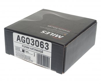 869 р. Ролик приводного ремня PEUGEOT 206,207 CITROEN C4 (08-) натяжной MILES MILES ag03063 MILES ag03063  с доставкой в г. Майкоп. Увеличить фотографию 2