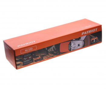 12 249 р. Машина углошлифовальная 2200Вт 230мм 6600обмин. PATRIOT PATRIOT ag 230  с доставкой в г. Майкоп. Увеличить фотографию 5