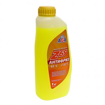 399 р. Антифриз желтый -65C 0.946л Antifreeze Z65 AGA AGA aga042z  с доставкой в г. Майкоп. Увеличить фотографию 1