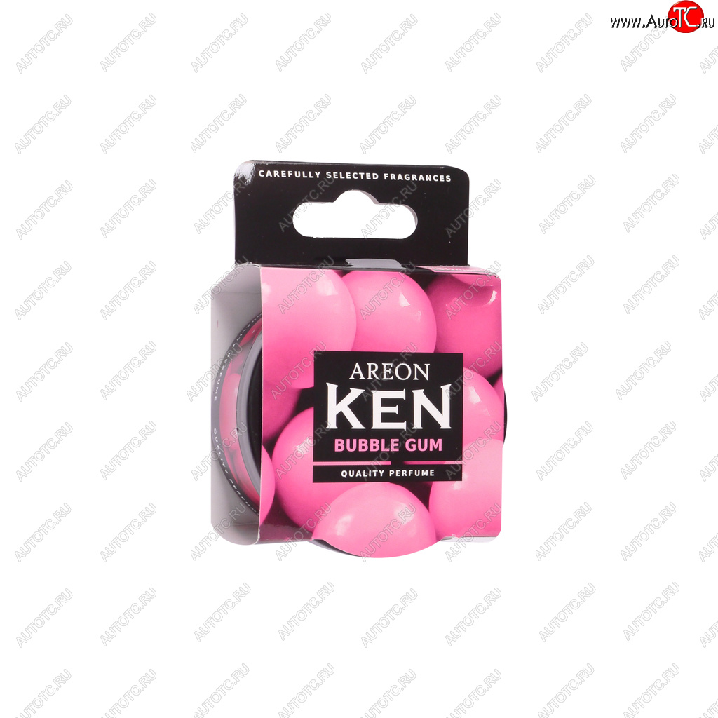 349 р. Ароматизатор на панель приборов древесная стружка (bubble gum) Ken AREON AREON ak07  с доставкой в г. Майкоп