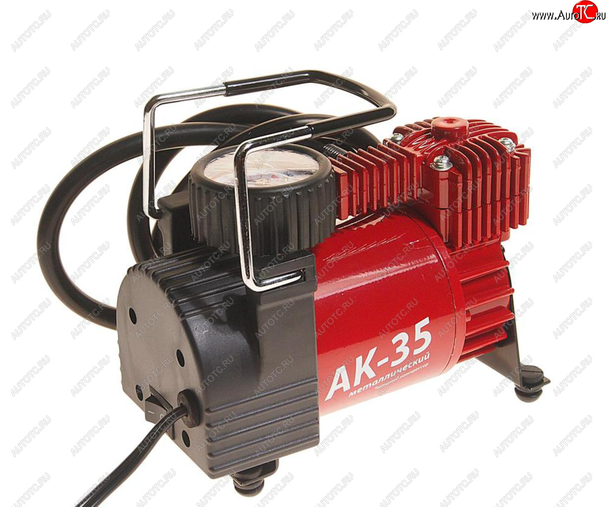 4 599 р. Компрессор автомобильный 35лмин. 10атм. 14A 150W 12V в прикуриватель AUTOPROFI AUTOPROFI ak-35  с доставкой в г. Майкоп