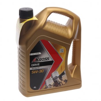 1 599 р. Масло моторное DRIVE SN/CF 5W-30 синт.4л AKROSS AKROSS aks0006mof AKROSS aks0006mof  с доставкой в г. Майкоп. Увеличить фотографию 1