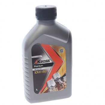 339 р. Масло моторное PREMIUM SG/CD 10W-40 п/синт.1л AKROSS AKROSS aks0006mos AKROSS aks0006mos  с доставкой в г. Майкоп. Увеличить фотографию 1
