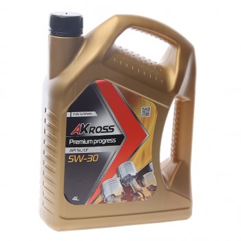 1 429 р. Масло моторное PREMIUM SLCF 5W-30 синт.4л AKROSS AKROSS aks0010mof  с доставкой в г. Майкоп. Увеличить фотографию 1