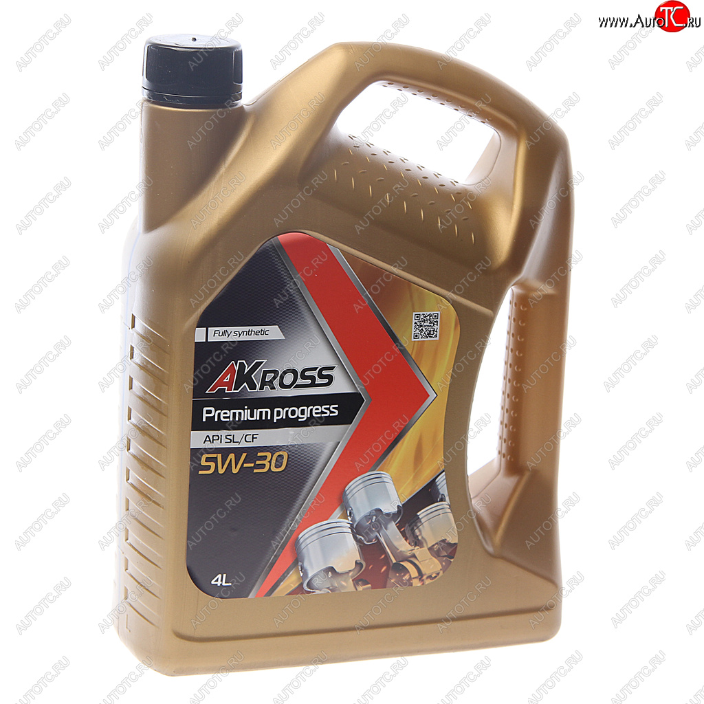 1 429 р. Масло моторное PREMIUM SLCF 5W-30 синт.4л AKROSS AKROSS aks0010mof  с доставкой в г. Майкоп
