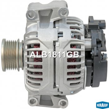 15 999 р. Генератор VW Golf 6,Passat B6 SKODA Octavia,Superb (02-) (1.82.0 TSI,TFSI) 14В 105А KRAUF KRAUF alb1811gb  с доставкой в г. Майкоп. Увеличить фотографию 6