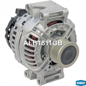 15 999 р. Генератор VW Golf 6,Passat B6 SKODA Octavia,Superb (02-) (1.82.0 TSI,TFSI) 14В 105А KRAUF KRAUF alb1811gb  с доставкой в г. Майкоп. Увеличить фотографию 1