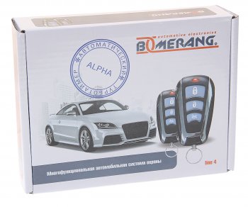 2 499 р. Сигнализация BOOMERANG BOOMERANG alpha line 4  с доставкой в г. Майкоп. Увеличить фотографию 3