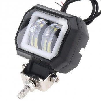 2 199 р. Фара рабочего света 74x65x55мм 20Вт с ДХО (к-т 2шт.) IP67 Allroad LUMEN LUMEN alr-af20ws  с доставкой в г. Майкоп. Увеличить фотографию 2