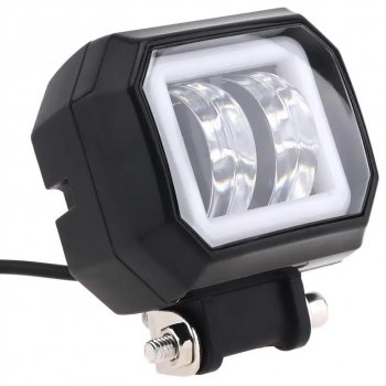 2 199 р. Фара рабочего света 74x65x55мм 20Вт с ДХО (к-т 2шт.) IP67 Allroad LUMEN LUMEN alr-af20ws  с доставкой в г. Майкоп. Увеличить фотографию 3