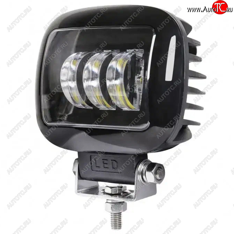 2 349 р. Фара рабочего света 80x65x55мм 30Вт (к-т 2шт.) IP67 Allroad LUMEN LUMEN alr-af30ws  с доставкой в г. Майкоп