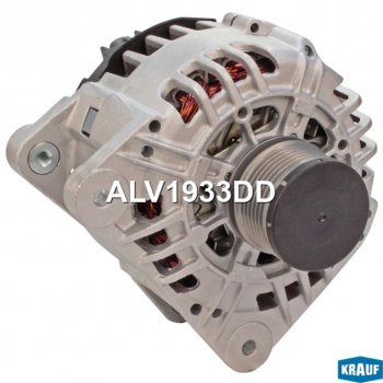 21 349 р. Генератор RENAULT Duster (10-) NISSAN Qashqai (06-) (1.5DCI) 14В 150А KRAUF KRAUF alv1933dd  с доставкой в г. Майкоп. Увеличить фотографию 1