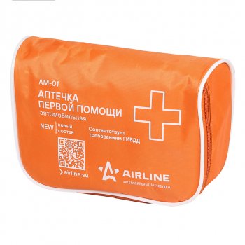 729 р. Аптечка автомобильная ГОСТ AIRLINE AIRLINE am-01  с доставкой в г. Майкоп. Увеличить фотографию 3