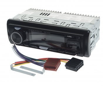 2 789 р. Магнитола автомобильная 1DIN AURA AURA amh-303bt AURA amh-303bt  с доставкой в г. Майкоп. Увеличить фотографию 1