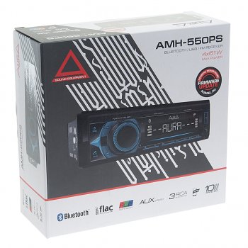 4 999 р. Магнитола автомобильная 1DIN AURA AURA amh-550ps  с доставкой в г. Майкоп. Увеличить фотографию 5