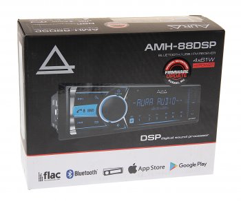 8 549 р. Магнитола автомобильная 1DIN AURA AURA amh-88dsp  с доставкой в г. Майкоп. Увеличить фотографию 3