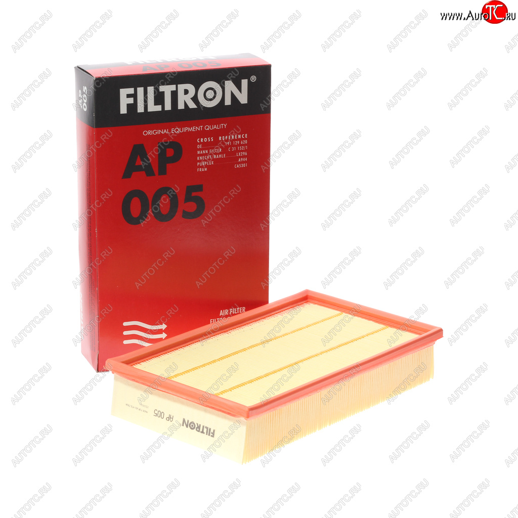 729 р. Фильтр воздушный VW Passat,Golf,Vento (88-97) AUDI 80,100,A6 (89-97) FILTRON FILTRON ap005  с доставкой в г. Майкоп