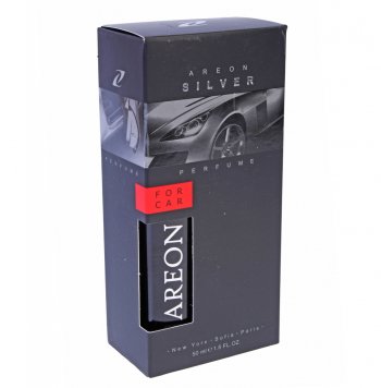 829 р. Ароматизатор спрей (серебряный) Perfume премиум AREON AREON ap01  с доставкой в г. Майкоп. Увеличить фотографию 1
