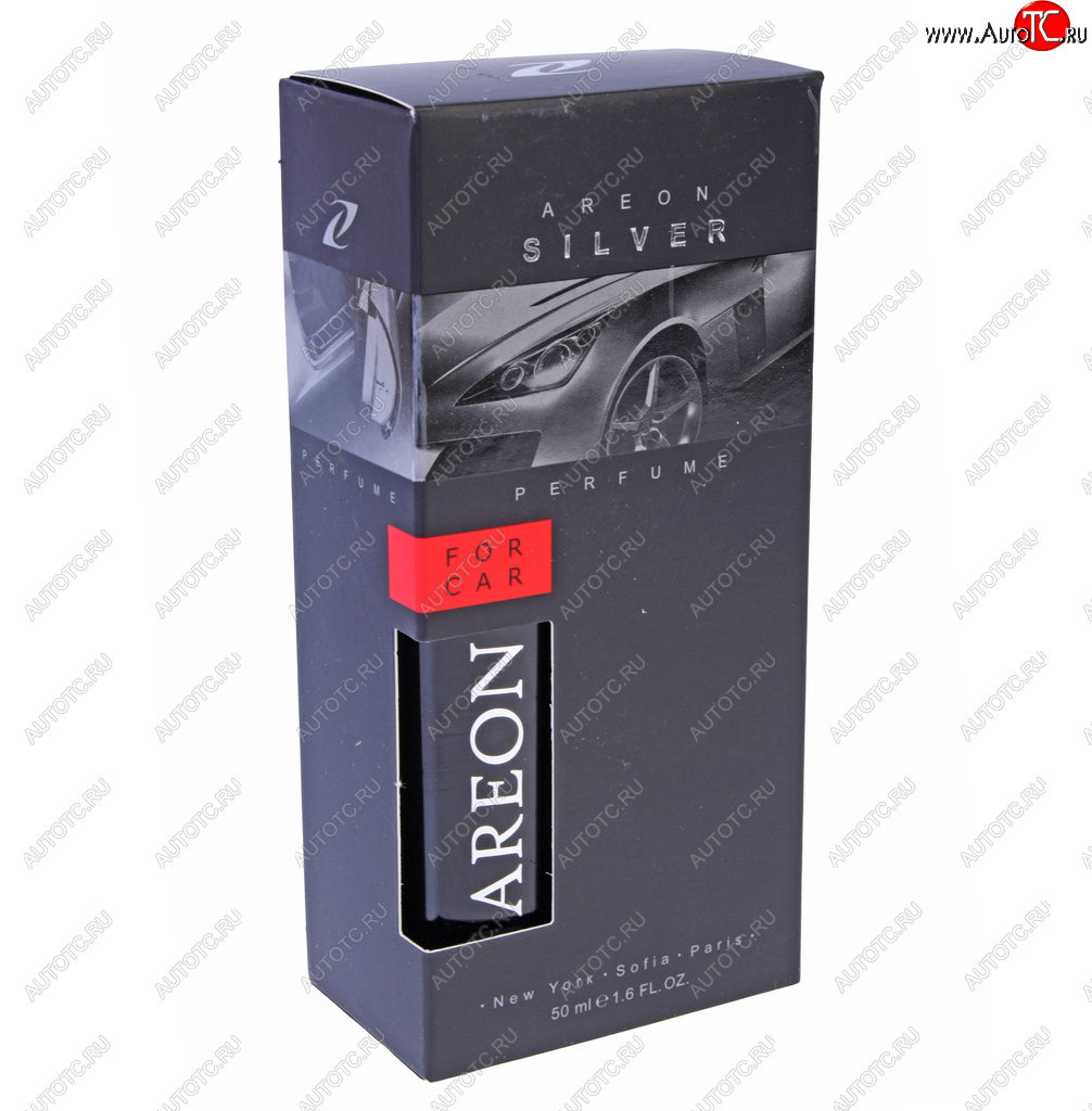 829 р. Ароматизатор спрей (серебряный) Perfume премиум AREON AREON ap01  с доставкой в г. Майкоп