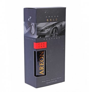 829 р. Ароматизатор спрей (золотой) Perfume премиум AREON AREON ap02  с доставкой в г. Майкоп. Увеличить фотографию 1