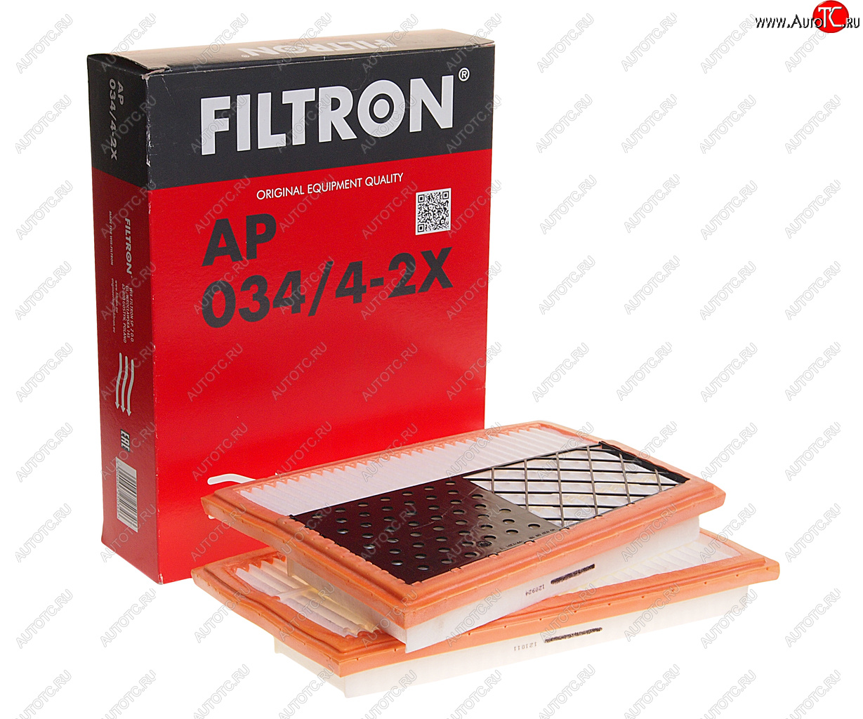3 699 р. Фильтр воздушный MERCEDES C (W203) (05-06),E (W211) (05-09) FILTRON FILTRON ap0344-2x  с доставкой в г. Майкоп