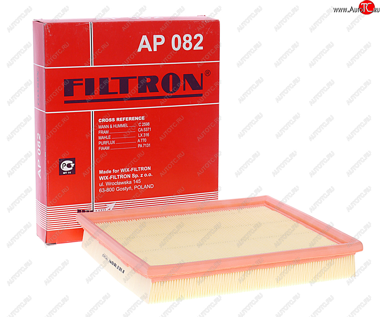 659 р. Фильтр воздушный DAEWOO Nexia,Espero OPEL Kadett E FILTRON FILTRON ap082  с доставкой в г. Майкоп