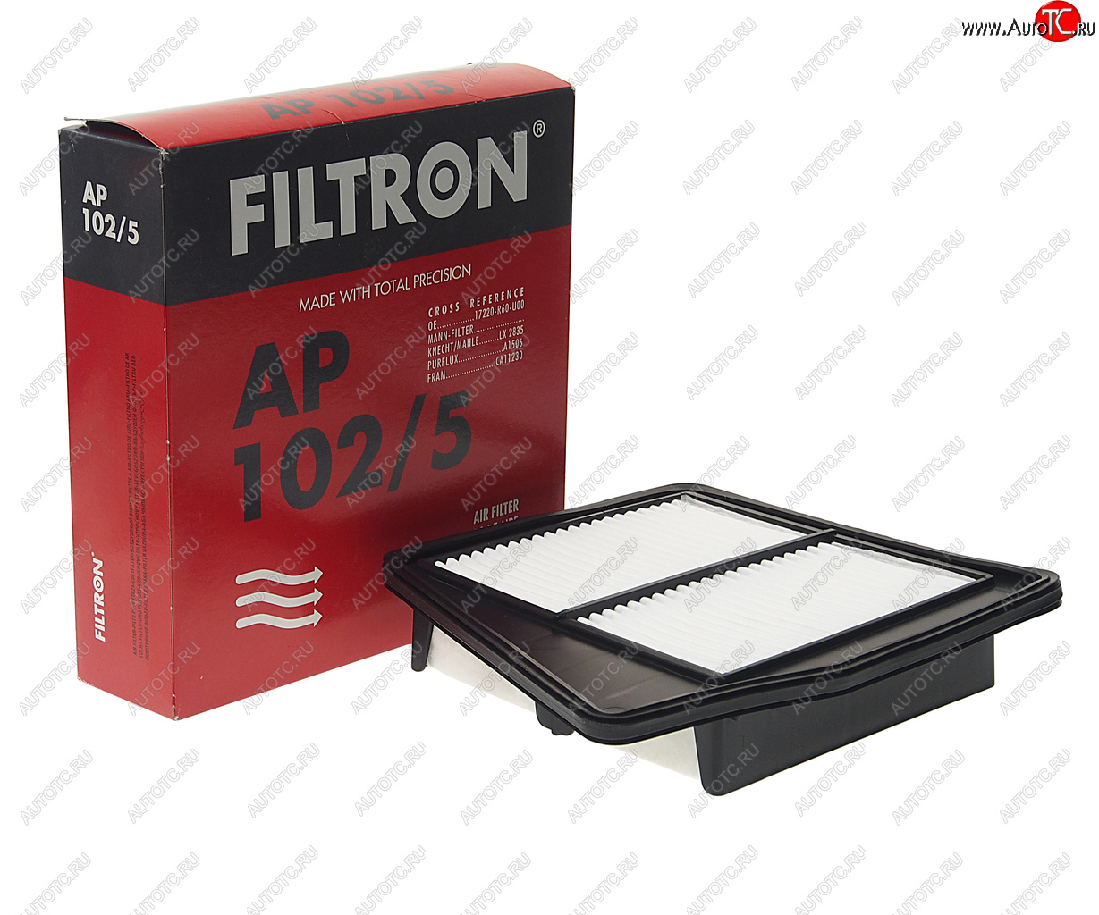 1 199 р. Фильтр воздушный HONDA Accord (08-) (2.0) FILTRON FILTRON ap1025  с доставкой в г. Майкоп