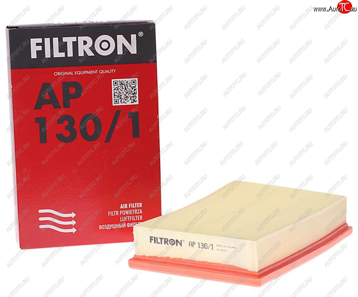 499 р. Фильтр воздушный PEUGEOT 307 (00-10) CITROEN C4 (04-) FILTRON FILTRON ap1301  с доставкой в г. Майкоп