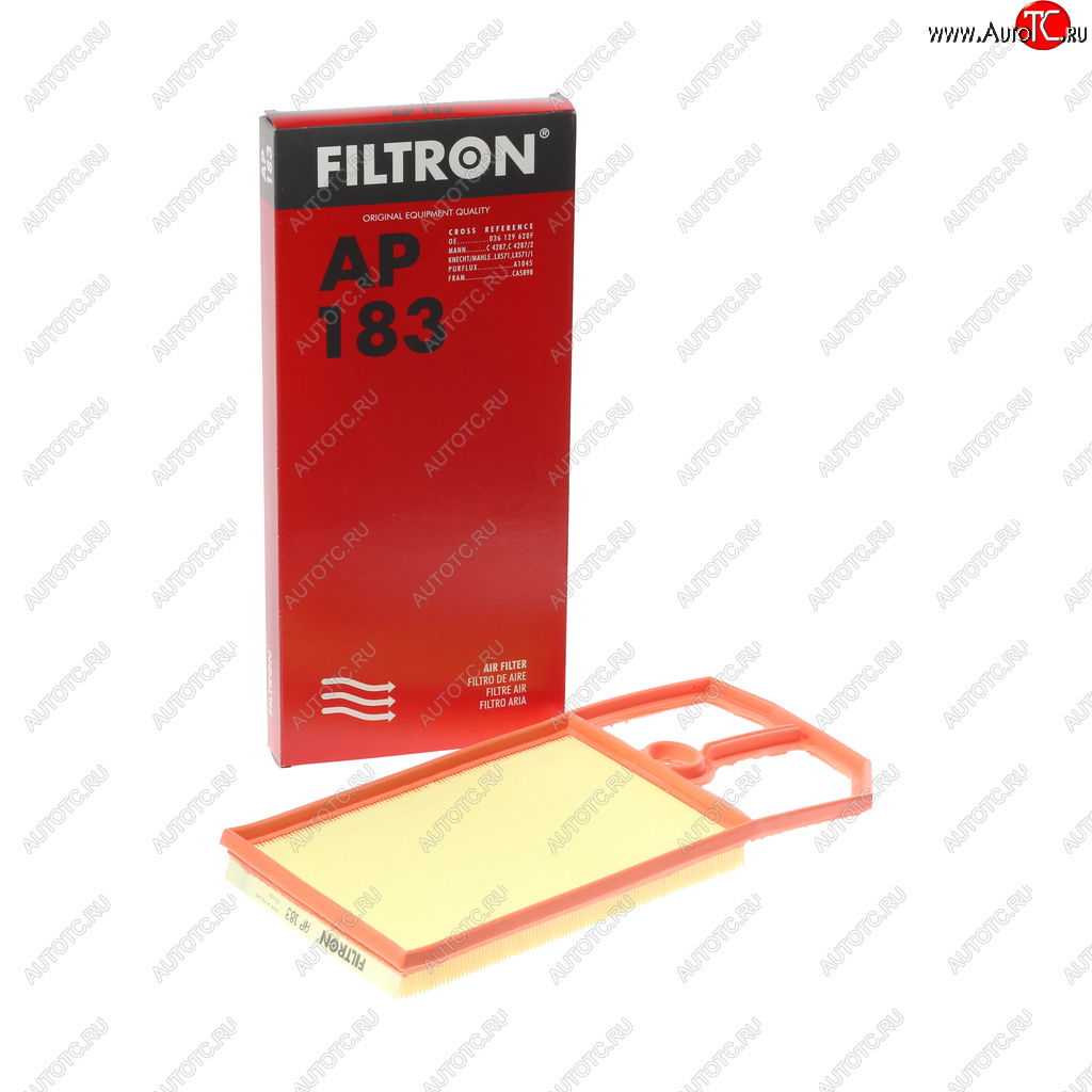 759 р. Фильтр воздушный VW Bora (00-05),Polo (96-99) SEAT Ibiza (97-99) FILTRON FILTRON ap183  с доставкой в г. Майкоп