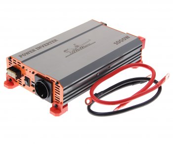 9 599 р. Преобразователь напряжения (инвертор) 24-220V 1000Вт AIRLINE AIRLINE api-1000-06  с доставкой в г. Майкоп. Увеличить фотографию 1
