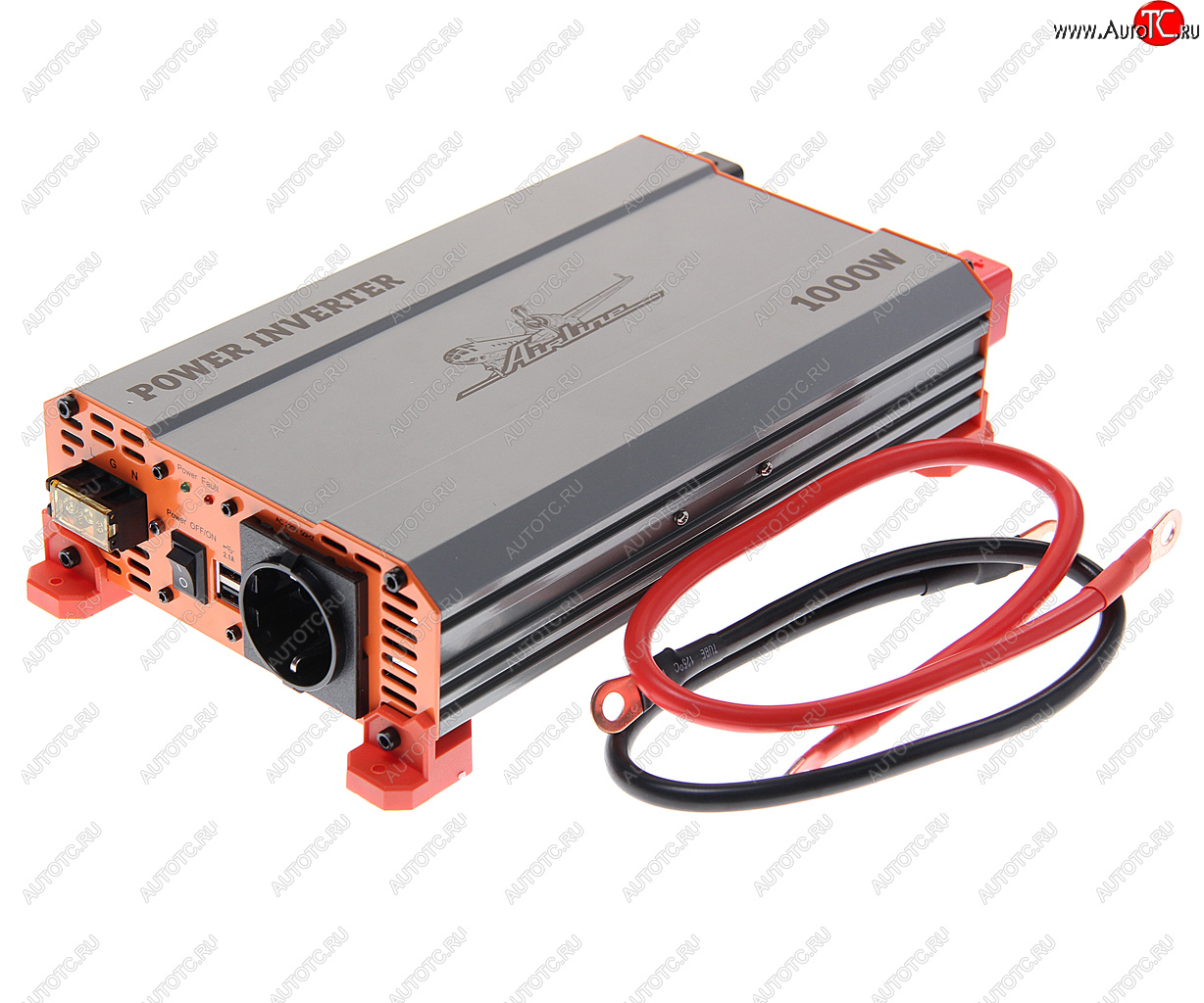 9 599 р. Преобразователь напряжения (инвертор) 24-220V 1000Вт AIRLINE AIRLINE api-1000-06  с доставкой в г. Майкоп