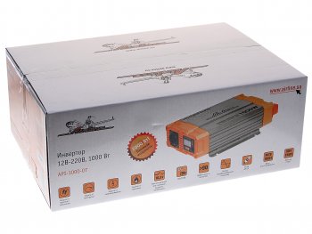 9 599 р. Преобразователь напряжения (инвертор) 12-220V 1000Вт AIRLINE AIRLINE api-1000-07  с доставкой в г. Майкоп. Увеличить фотографию 4