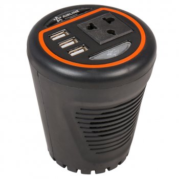 3 999 р. Преобразователь напряжения (инвертор) 12-220V 120Вт AIRLINE AIRLINE api-120-00  с доставкой в г. Майкоп. Увеличить фотографию 4