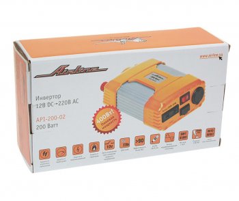 3 899 р. Преобразователь напряжения (инвертор) 12-220V 300Вт AIRLINE AIRLINE api-200-02  с доставкой в г. Майкоп. Увеличить фотографию 4