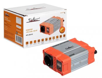 3 899 р. Преобразователь напряжения (инвертор) 12-220V 300Вт AIRLINE AIRLINE api-200-02  с доставкой в г. Майкоп. Увеличить фотографию 5