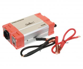 4 399 р. Преобразователь напряжения (инвертор) 12-220V 500Вт AIRLINE AIRLINE api-400-03  с доставкой в г. Майкоп. Увеличить фотографию 1