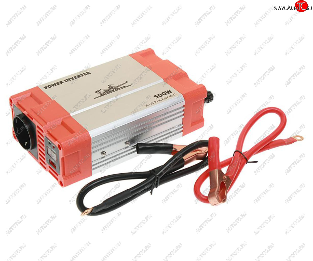 4 399 р. Преобразователь напряжения (инвертор) 12-220V 500Вт AIRLINE AIRLINE api-400-03  с доставкой в г. Майкоп