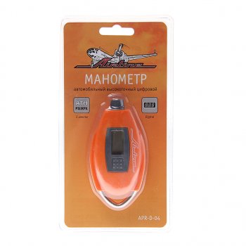 719 р. Манометр шинный цифровой 7.0атм. AIRLINE AIRLINE apr-d-04  с доставкой в г. Майкоп. Увеличить фотографию 1