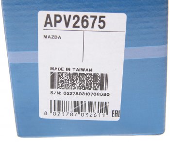 2 459 р. Ролик приводного ремня MAZDA CX-7 (06-),3,6 (07-),MX-5 (05-) обводной DAYCO DAYCO apv2675  с доставкой в г. Майкоп. Увеличить фотографию 4