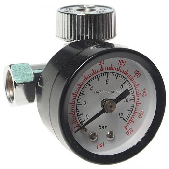 839 р. Регулятор давления воздуха 14 (F)x14 (M) с индикатором (0-9.5Bar) ECO ECO ar-02-14  с доставкой в г. Майкоп. Увеличить фотографию 1