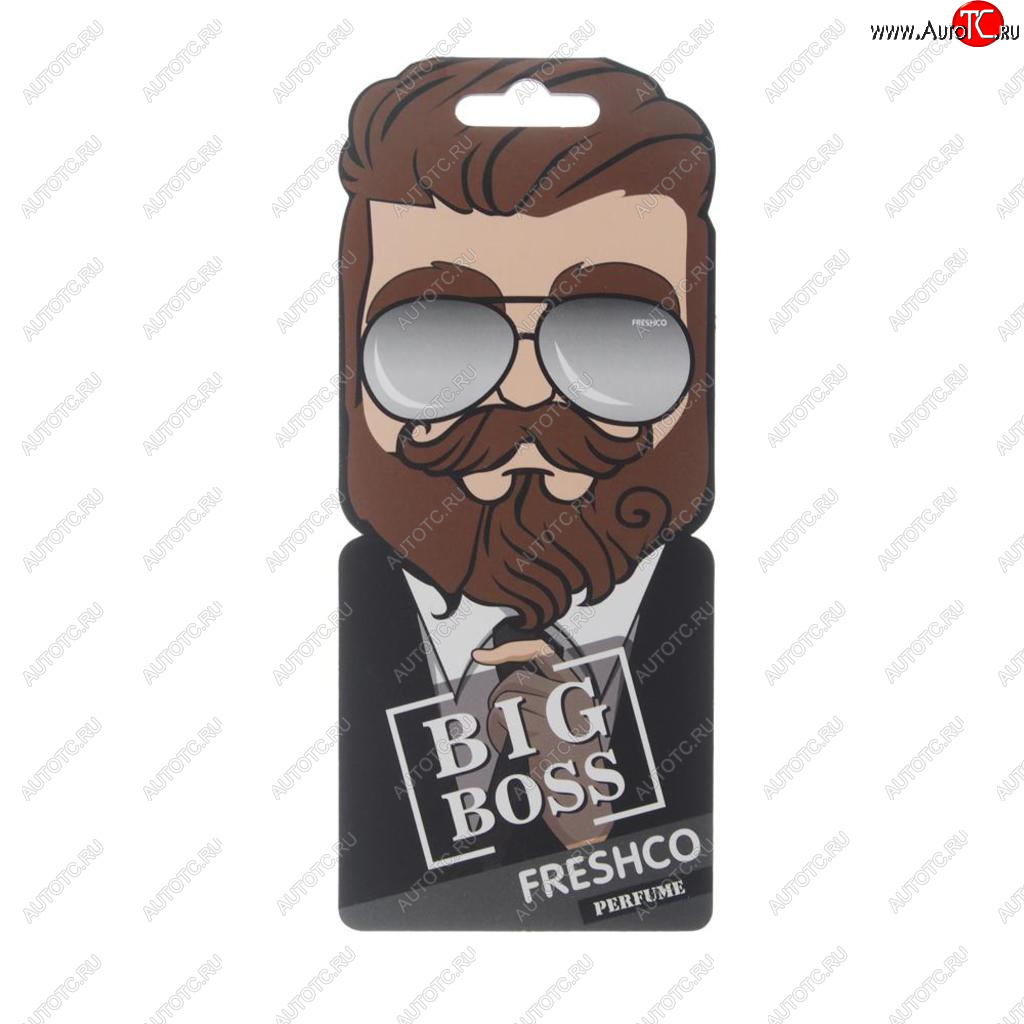 125 р. Ароматизатор подвесной пластина (парфюм) TM Boss Территория мужчин FRESHCO FRESHCO ar1tm030  с доставкой в г. Майкоп