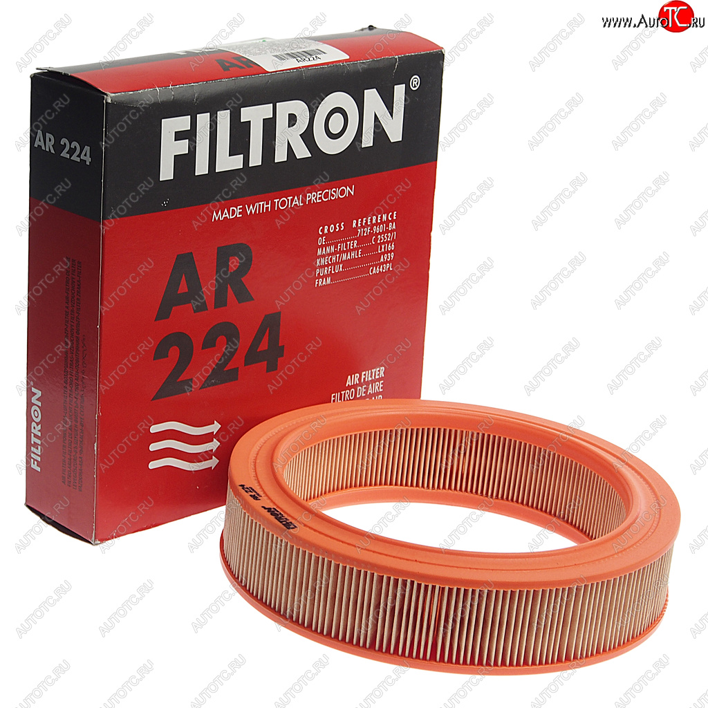 261 р. Фильтр воздушный FORD Capri FILTRON FILTRON ar224  с доставкой в г. Майкоп