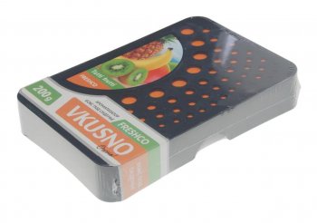 359 р. Ароматизатор под сиденье гелевый (тутти-фрутти) 200г Vkusno FRESHCO FRESHCO ar4bx080  с доставкой в г. Майкоп. Увеличить фотографию 1