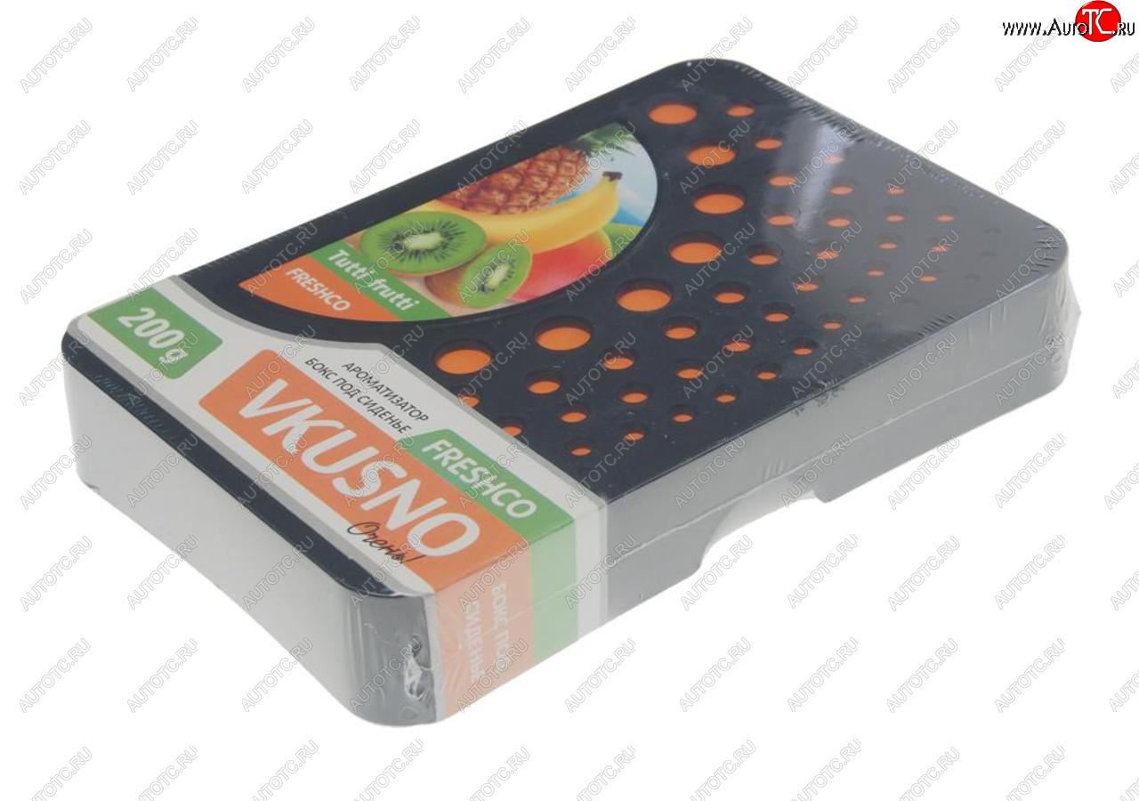 359 р. Ароматизатор под сиденье гелевый (тутти-фрутти) 200г Vkusno FRESHCO FRESHCO ar4bx080  с доставкой в г. Майкоп