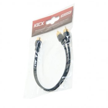 489 р. Кабель RCA 1х2 адаптер KICX KICX arca02m  с доставкой в г. Майкоп. Увеличить фотографию 1