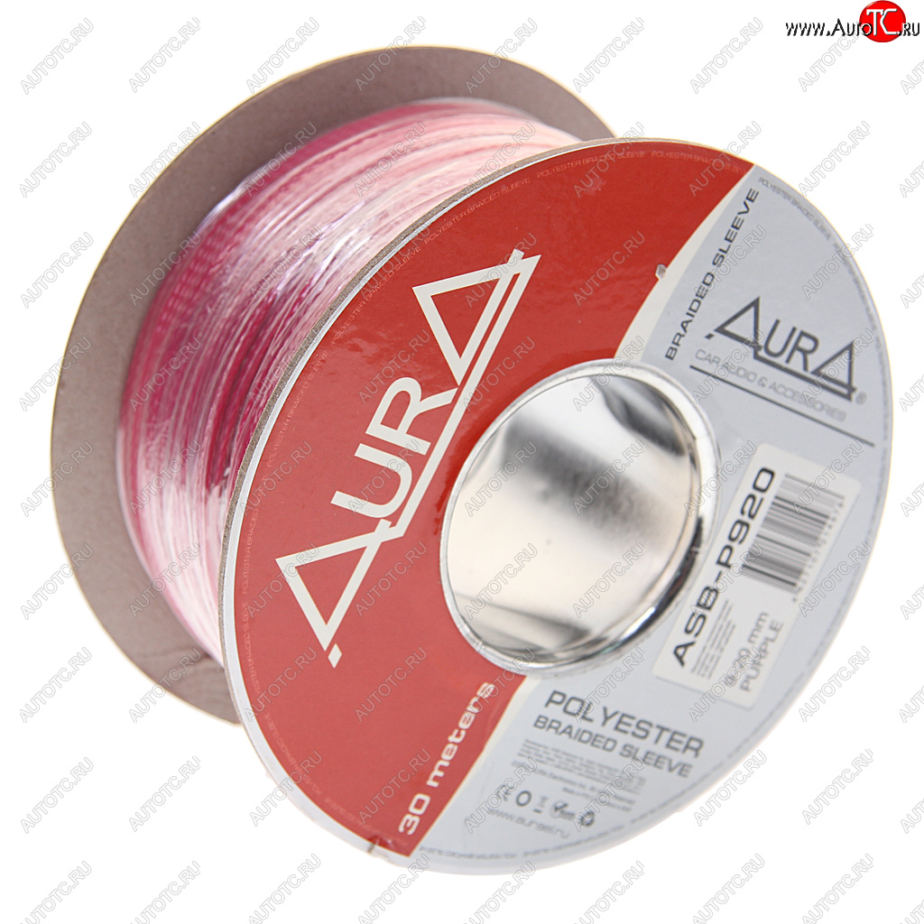 117 р. Трубка защитная электропроводки 9-20мм 1м фиолетовая AURA AURA asb-p920 30м  с доставкой в г. Майкоп